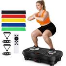 Plataforma Vibratória GLYLF 130 Níveis Treino Corporal Completo 204 kg
