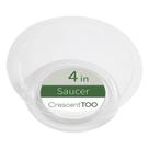 Plato para Planta Crescent Too 10 cm Polietileno Transparente