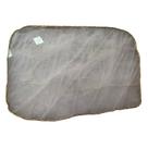 Platter Pedra Quartzo Branco de 30 à 34cm com Banho de Ouro na Borda