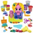Play-Doh Hair Stylin' Salon - Conjunto com 6 Latas para Crianças a partir de 3 Anos