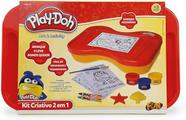 Play Doh Kit Ovo 2 em 1, Fun Brinquedos, Multicor