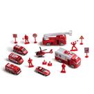 Play Machine Kit Bombeiro Mini Resgate com Cenário Temático - Multilaser