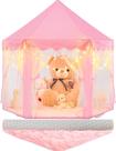 Play Tent EVOIONOS Princess Castle com luzes e tapete para meninas
