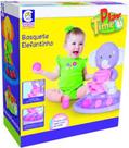 Play Time Basquete Elefante Rosa Lilás - Cotiplás Play Time Basquete Elefante Rosa Lilás - Cotiplás