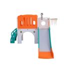 Playground Infantil Mini Mundo 7 em 1 Verde e Laranja Freso