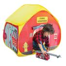 Playhouse Tent Pop It Up Firestation com Streetmap Playmat