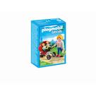 Playmobil 5573 City Life Mom com gêmeos e carrinho de bebê