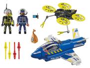 Playmobil City Action - Jato Da Polícia Com Drone 70780