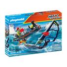Playmobil - city action - resgate na água com cachorro - 70141