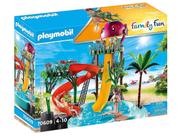 Playmobil - family fun - aqua park com escorregadores - 70609