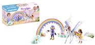 Playmobil Pégaso com Arco-Íris e Figuras