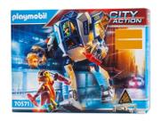 Playmobil Robo Operacoes Especiais Policia Playmobil 70571