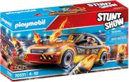 Playmobil Stunt Show Crash Car - Com Boneco e Acessórios Playmobil Stunt Show Crash Car - Com Boneco e Acessórios