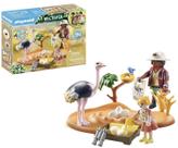 Playmobil WILTOPIA - Cuidadores de Avestruz