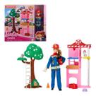 Playset Barbie Boneca Profissões Bombeira C/Acessórios - Mattel