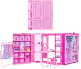 Playset Barbie Dream Closet com Roupas e Acessórios