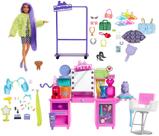 Playset Barbie Extra com Boneca e Animal de Estimação Exclusivos Playset Barbie Extra com Boneca e Animal de Estimação Exclusivos