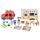Playset Caravan Bluey Ultimate Caravan Adventures +3 bonecos