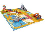 Playset cidade hot wheels tubarao 23154