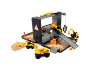 Playset de Construção CAT Store N Go com Veículos Playset de Construção CAT Store N Go com Veículos