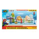 Playset Deluxe Nuvens com 2 Bonecos - Super Mario