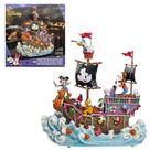 Playset Disney Halloween Barco Pirata Mickey c/ luz e música