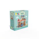 Playset Estacione E Recarregue Em Madeira Babebi - 3002