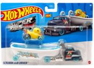 Playset Hot Wheels Turbolence Tug Plane and Car 2024 Kids