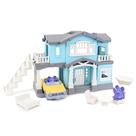 Playset House Green Toys 10 peças Pretend Play Kids Blue Playset House Green Toys 10 peças Pretend Play Kids Blue