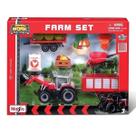 Playset Mini Work Machines Fazenda Massey Ferguson Maisto 12564