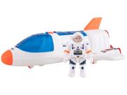 Playset Nave de Transporte Lulie Espacial 2 Peças