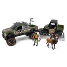 Playset NKOK Realtree em escala 1/18 com Ford F-250 e Polaris