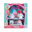 Playset Palácio da Diversão com 4 Pelúcias - Squishville