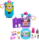 Playset Polly Pocket Minions Compact com brinquedo de boneca e unicórnio Playset Polly Pocket Minions Compact com brinquedo de boneca e unicórnio