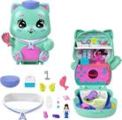 Playset Polly Pocket Sail Kitty Com 1 MicroBoneca e Animais de Estimação SORTIMENTO