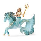 Playset Schleich bayala Mermaid Eyela andando a cavalo subaquático Playset Schleich bayala Mermaid Eyela andando a cavalo subaquático