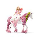 Playset Schleich Bayala Mermaid Feya montando unicórnio subaquático
