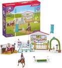 Playset Schleich Horse Club Friendship Horse Horse Horse Tournament 86 unidades