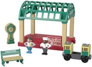 Playset Thomas & Friends Wooden Toy Estação de Trem de Knapford Playset Thomas & Friends Wooden Toy Estação de Trem de Knapford