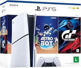 PlayStation 5 Slim Disk 1TB 1 Controle Branco Sony com 2 Jogos