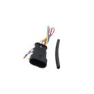 Plug 03 Vias Chicote Superseal Macho Terminal 1,6 mm