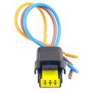 Plug 03 Vias Sensor Temperatura Peugeot 206 306 307 406