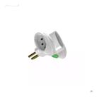 Plug 3 Tomada 2p+t 10a Branco Daneva Benjamin Casa Eletrícos