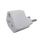 Plug Adaptador de Tomada Branco 20A Universal