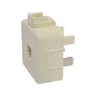Plug Adaptador Fone Fax Duploc/jack Pc 10