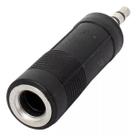 Plug Adaptador P10 Femêa Para P2 Macho Estéreo Auxiliar Som Microfone fones