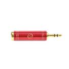 Plug adaptador santo angelo p10/p2 estereo vermelho