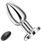 Plug Anal C/ Vibração com Led Controle Remoto Prazer Extremo