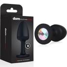 Plug Anal com Brilhante e Sistema de Pompoar interno - P5 - Sexshop