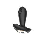 Plug Anal com Vibração e Tapinha Lateral 10 Modos Controle Remoto sem Fio, Recarregável via USB, Silicone e ABS, Resistente à Água